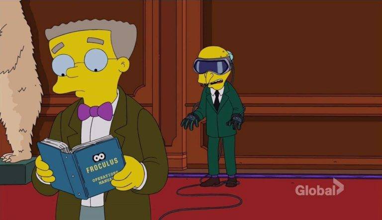 Simpsons „Planet of the Couches“ in VR schauen