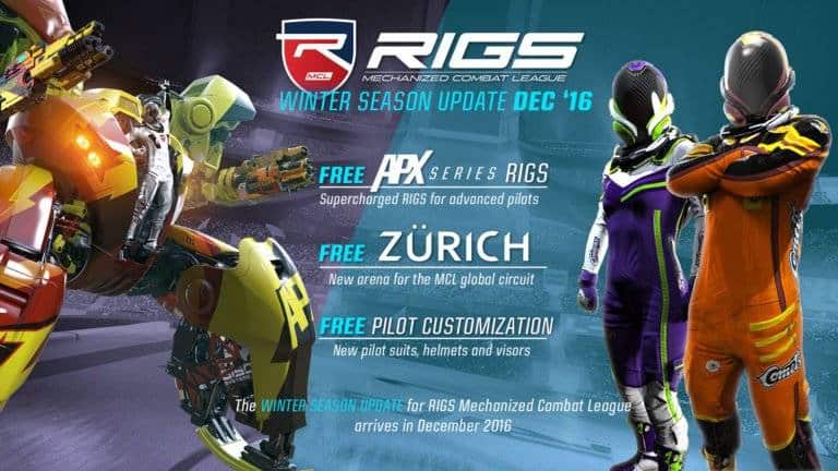 RIGS für PlayStation VR erhält neue Arena und Rigs