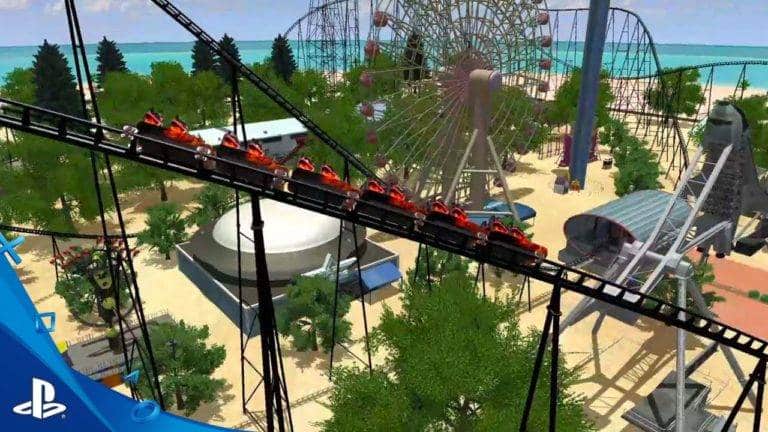 Rollercoaster Dreams für PlayStation VR mit PS4 Pro Support
