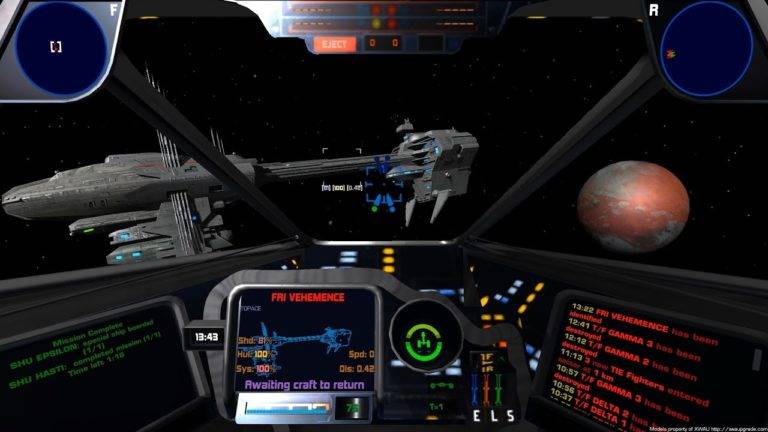 Star Wars: X-Wing VR Mod in Arbeit