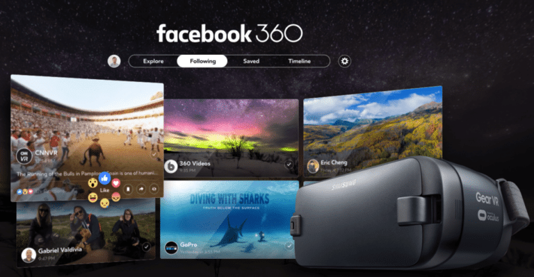 360°-Content mit Facebook 360 auf der GearVR