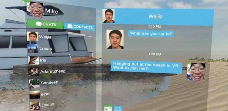 HTC Vive mit eigene Social-VR-App