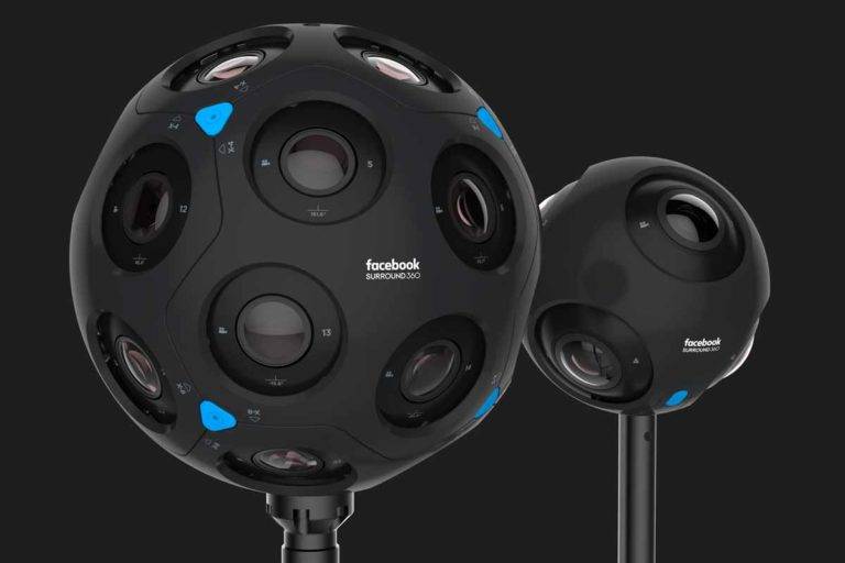 Facebook mit 360 Grad Kamera für räumliche Videos