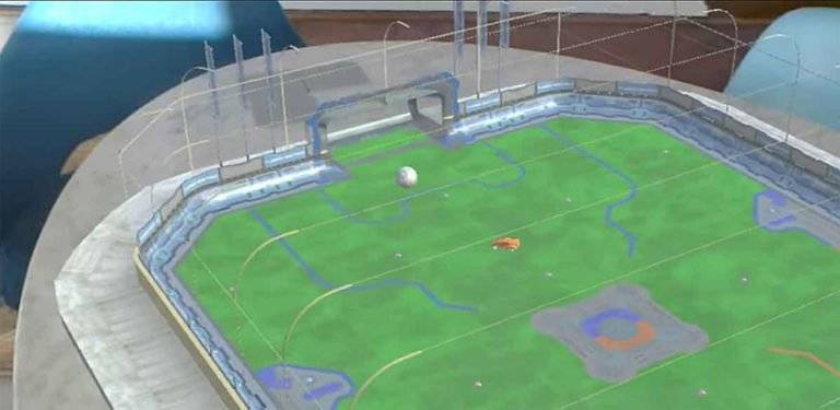 Rocket League für Hololens