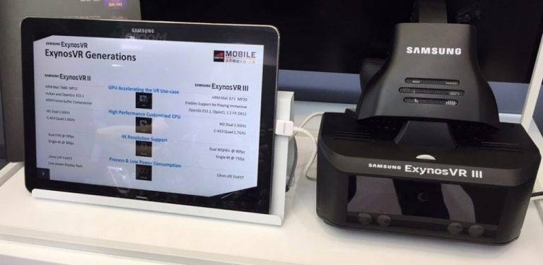 ExynosVR III 4K VR-Brille mit Eye-Tracking