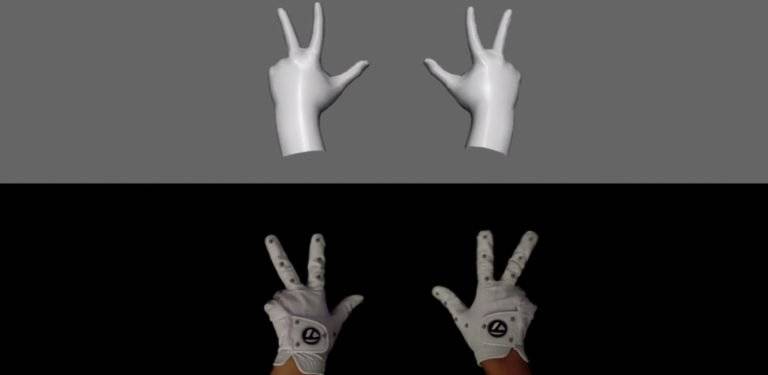 Trackbare Handschuhe von Oculus