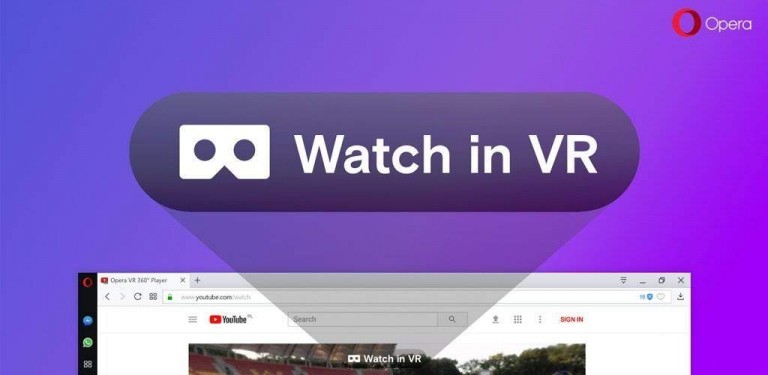 Opera unterstützt nun euer VR Headset