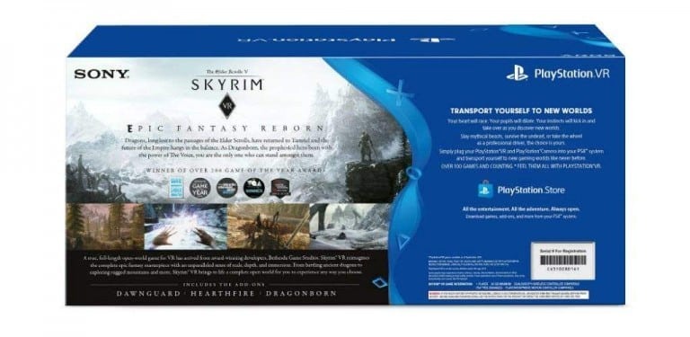PlayStation VR Skyrim Bundle