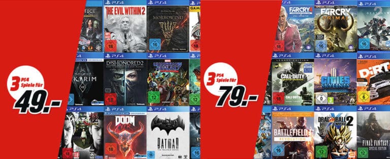 MediaMarkt mit PSVR Spiele Angebote
