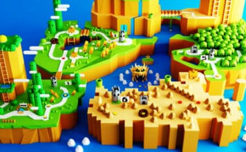 Super Mario World in Blocks