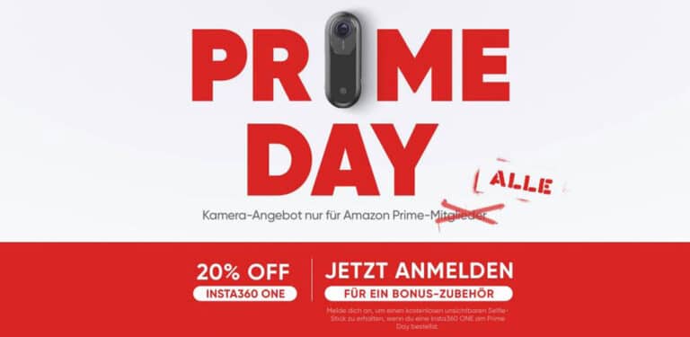 Insta360 One mit 20% Rabatt zum Prime Day