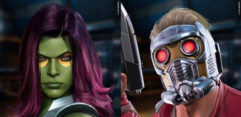 Marvel VR: Guardians of the Galaxy Star-Lord und Gamora