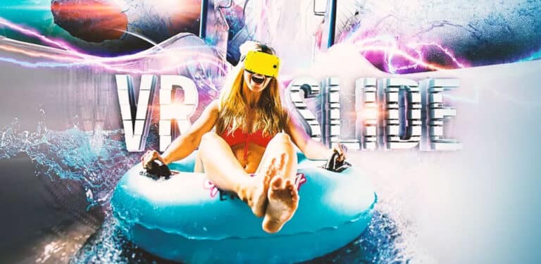 VRSlide die erste VR Wasserrutsche