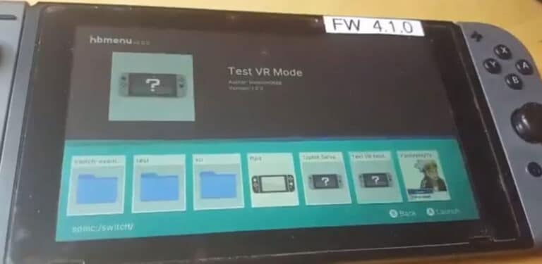 Nintendo Switch mit VR Mode