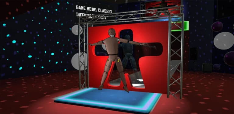 Fit It das menschliche Tetris mit Vive Trackern