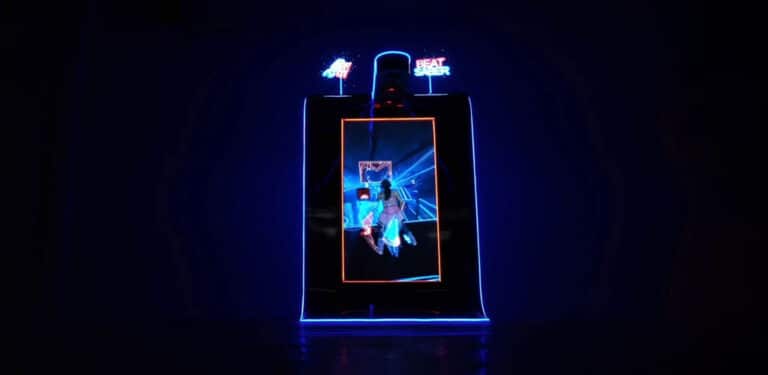 Beat Saber mit neuem Arcade Automat