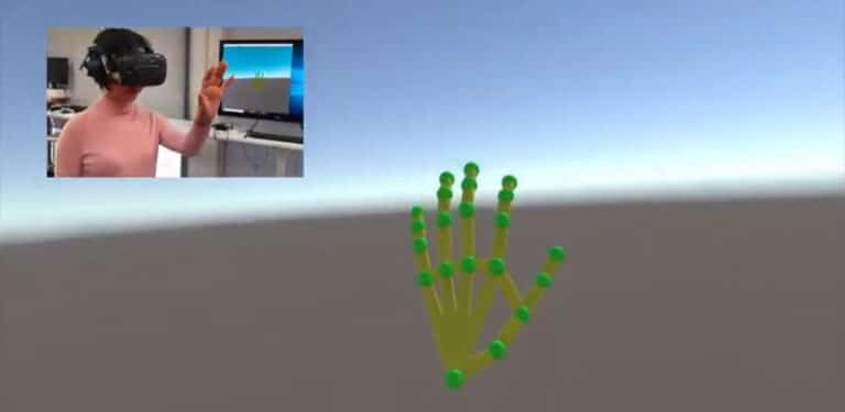 HTC stellt Fingertracking vor