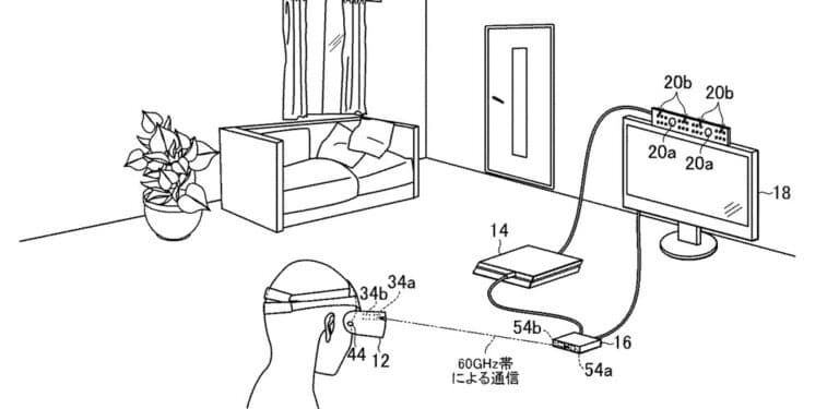 Patent für eine Kabellose PlayStation VR veröffentlicht