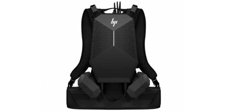 HP mit neuem Rucksack PC
