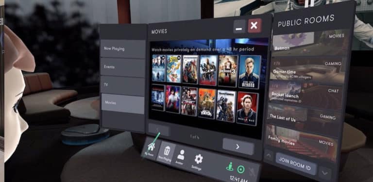 Bigscreen mit Video on Demand